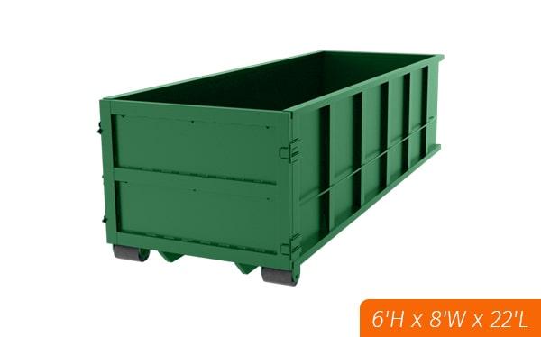 the average cost to rent a thirty yard dumpster varies by location and company, but falls between $400-$600